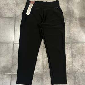 Polished & Poised Black Pull-On Skinny Ponte Career Pants